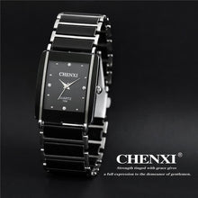 Load image into Gallery viewer, CHENXI Quartz Watch Women Men Lover Ceramic Watches 2016 Famous Luxury Brand Quartz-watch Fashion Waterproof Dress Wrist watches