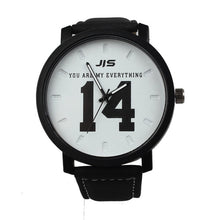 Load image into Gallery viewer, Fashion Couple Watches 13 14 Popular Casual Leather Quartz Women Men Watch Lover's Gift Clock Boys Girls Wristwatch reloj hombre